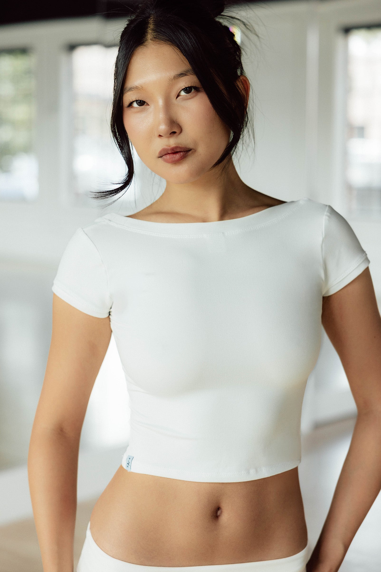 Celebritee Convertible Top (Five X Autumn) - White