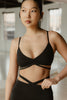 The Moment Rib Bra - Black