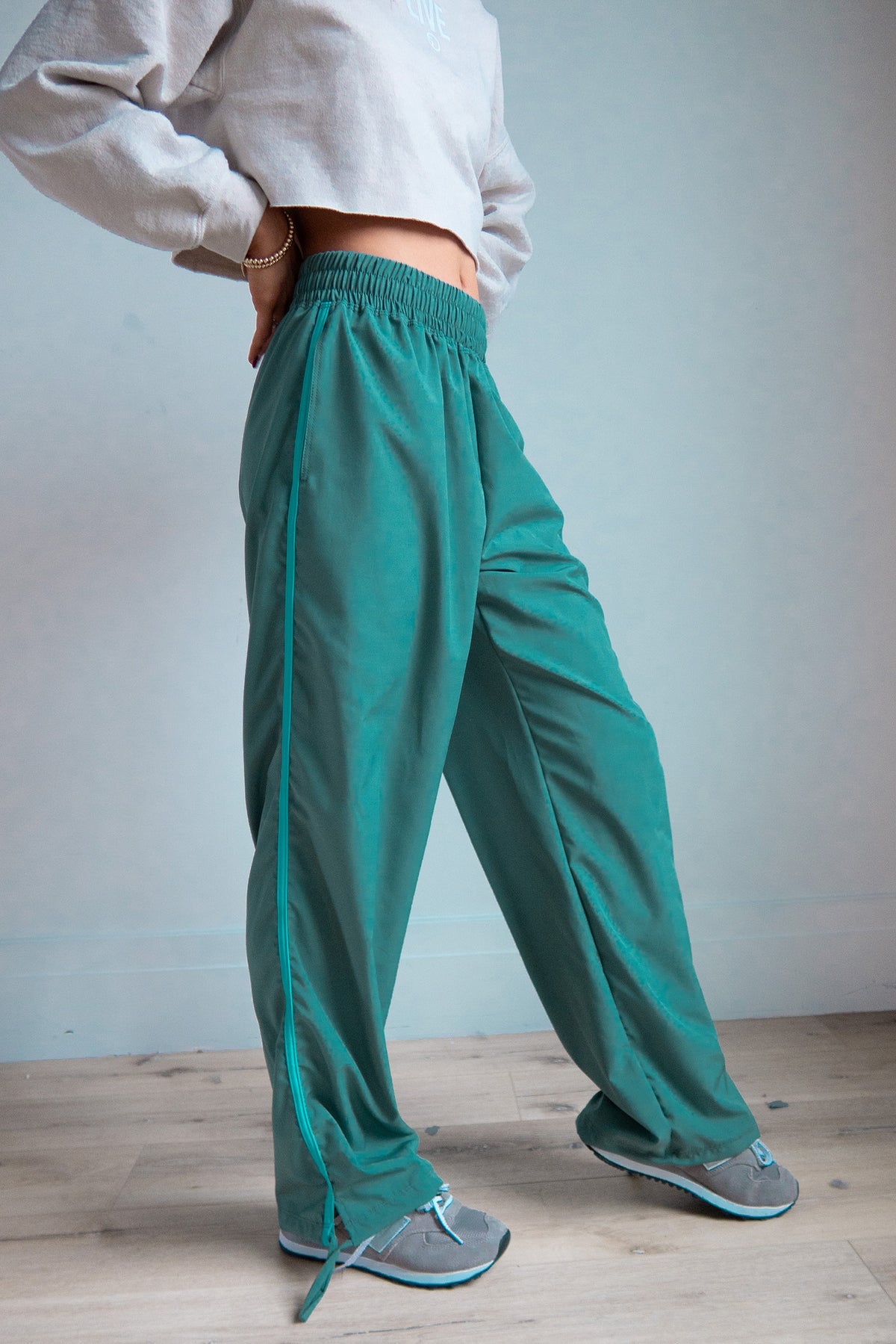 90's Black Track Pants for Girls