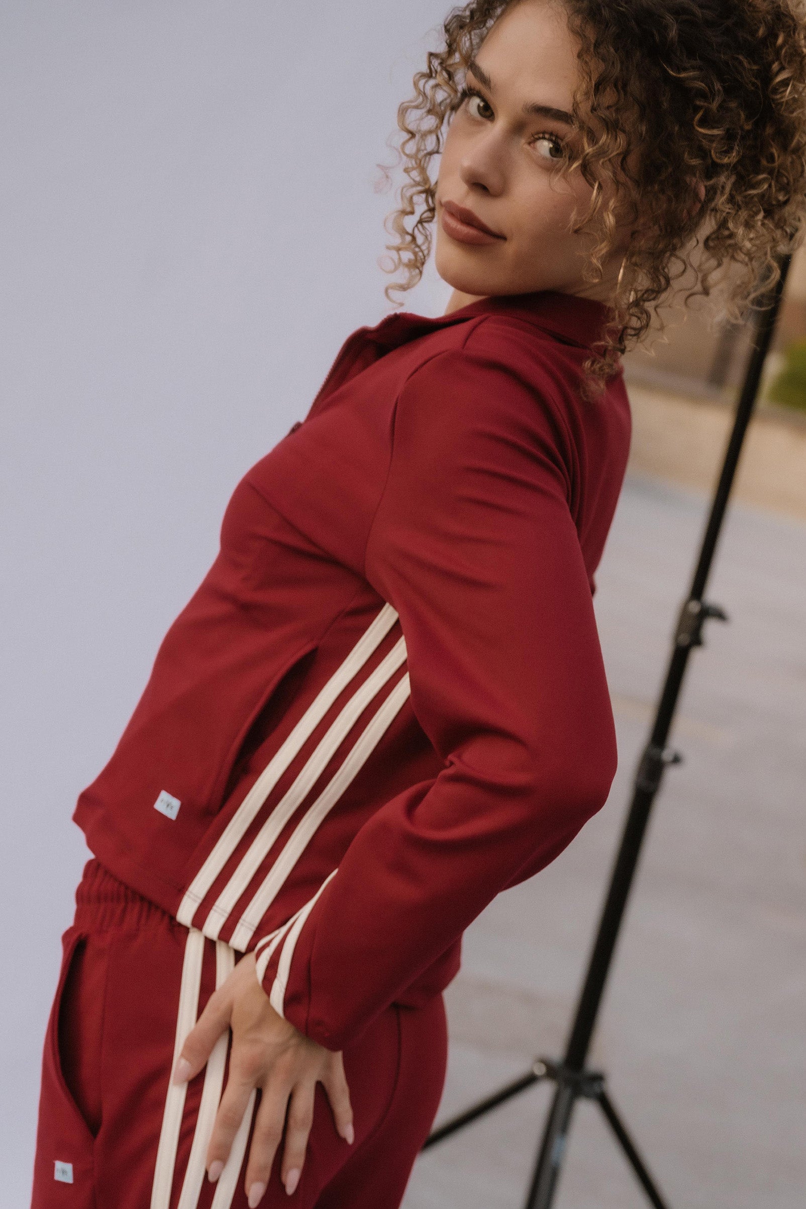 Legend Half Zip (Five X Blake) - Garnet (Restocking 8.10)