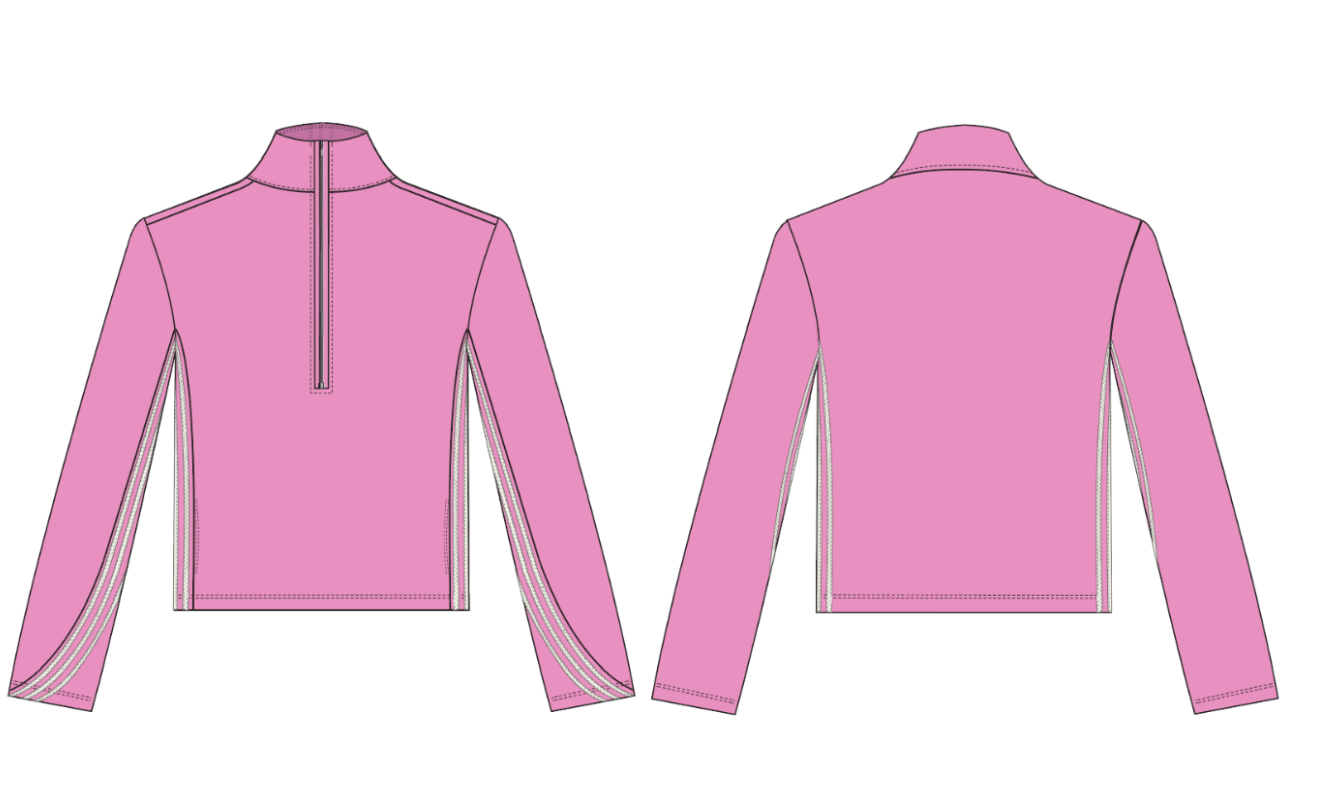 Legend Half Zip (Five X Blake) - Malibu (Restocking 8.10)