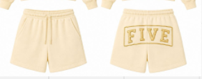 Five Sweat Short - Butter Yellow (Restocking 8.10)