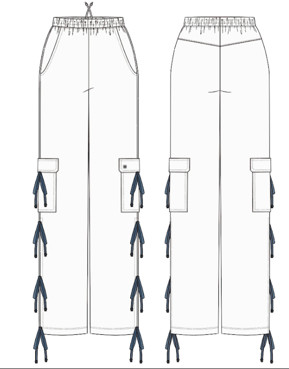 Bass Pant - White/Dewdrop