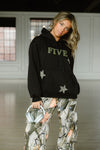 Custom Five Camo Star Hoodie